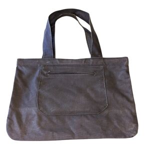Black Canvas Tote Bag
